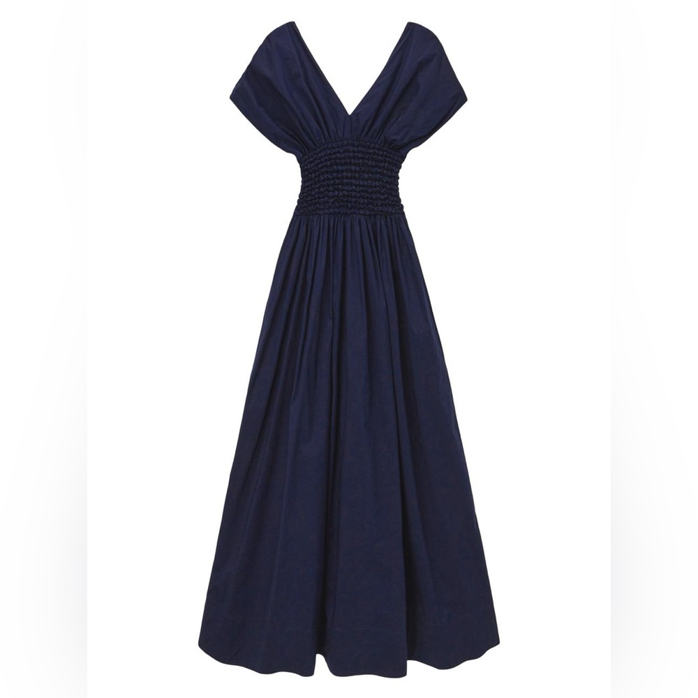 STAUD Navy Maxi Dress